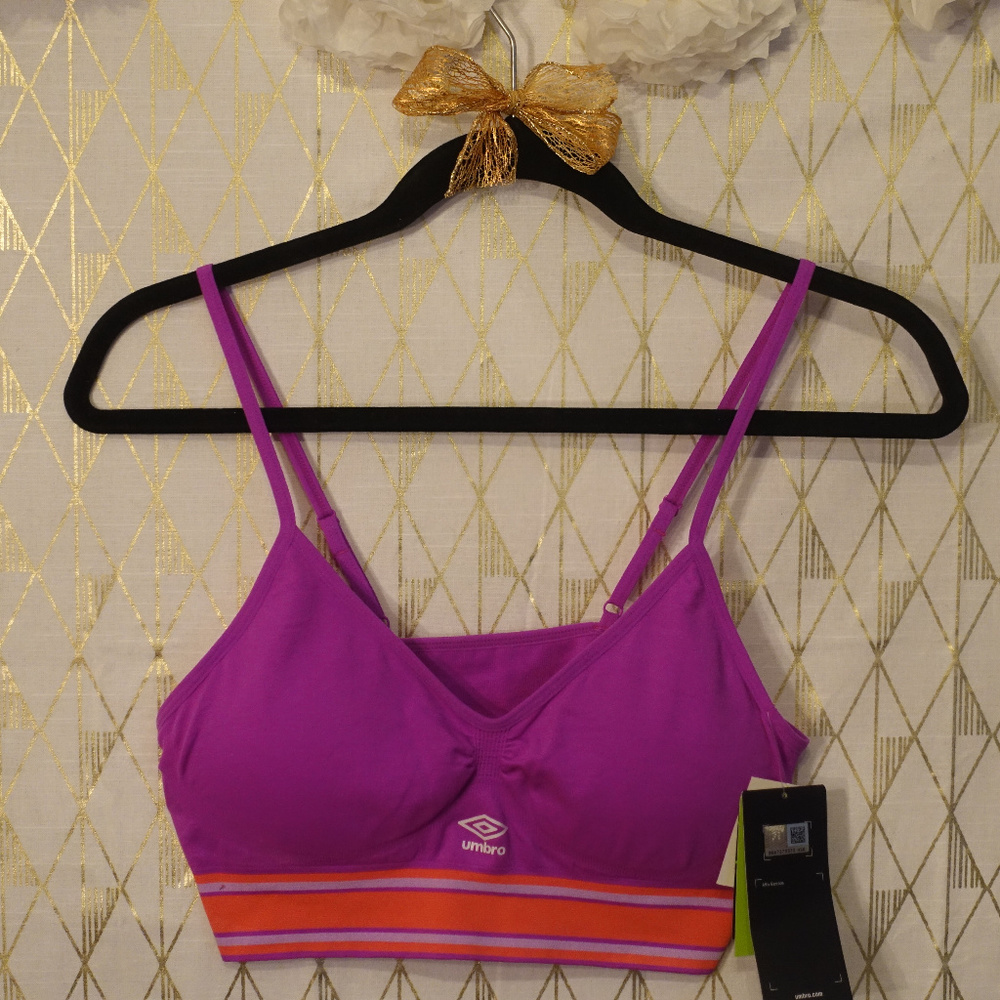 Umbro Women's Striped Bra